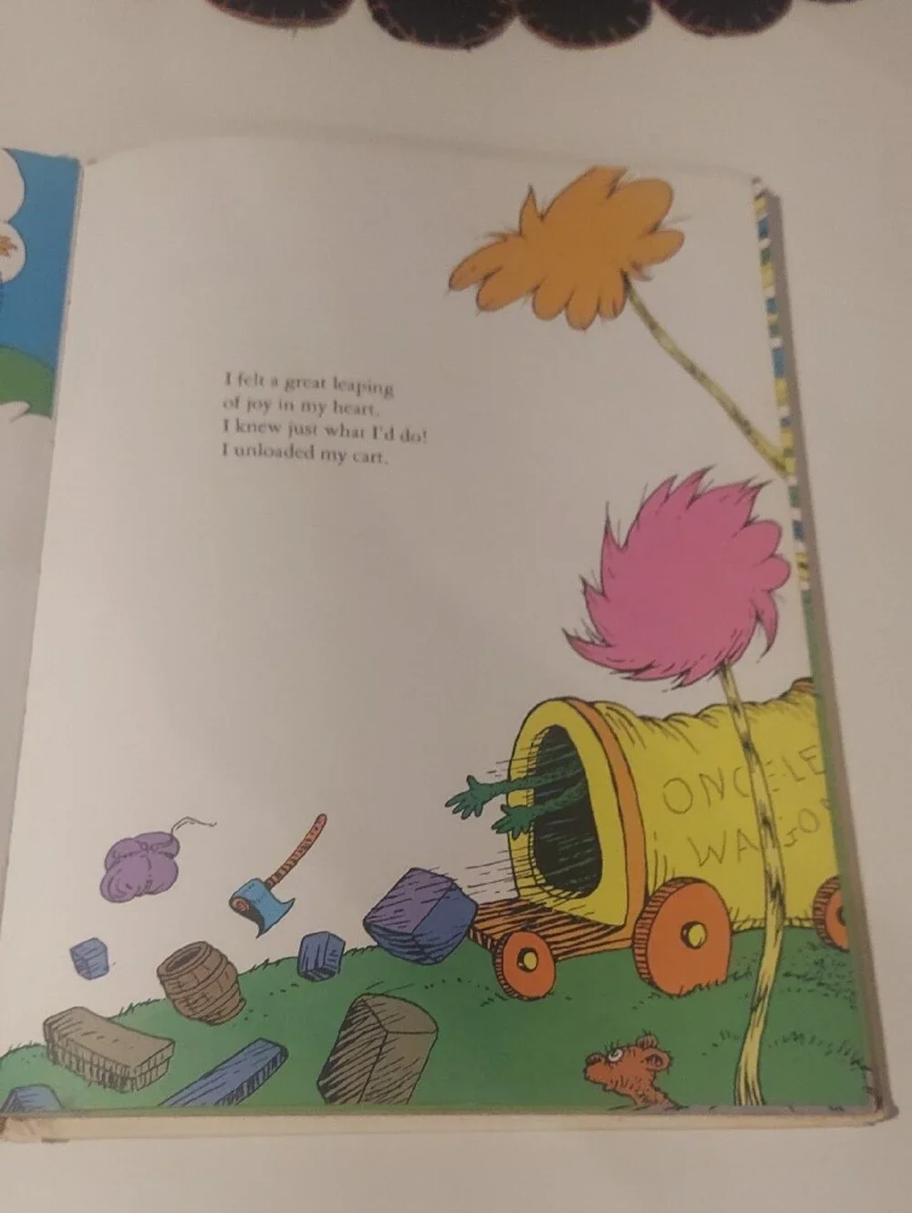 The Lorax By Dr. Seuss First Edition Hardcover Book